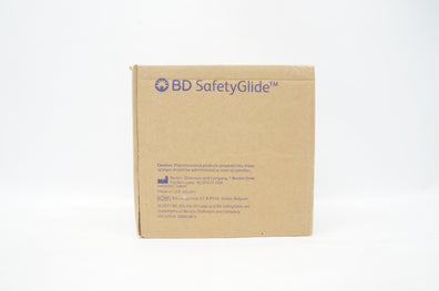 BD 328446 SafetyGlide U-100 Insulin Syringe 1 mL 31G x 15/64inch - Case of 100